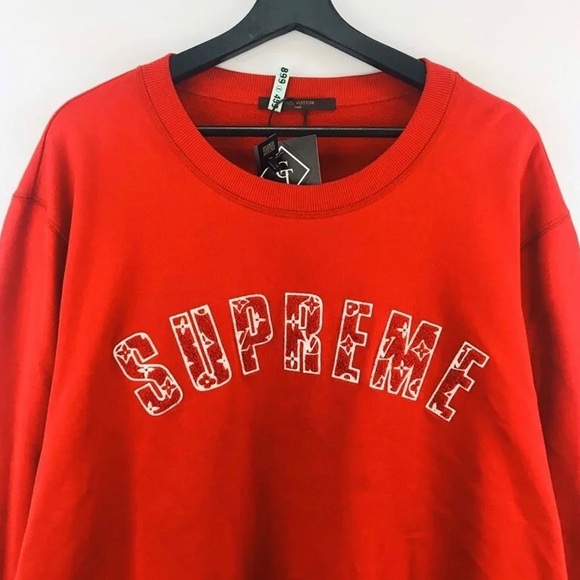 Louis Vuitton x Supreme Arc Logo Sweater - Picture 6 of 6